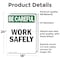 Signmission Safety Culture Sign, 18 in Width, Vinyl Decal, Rectangle OS-2PACK-BC-D-1824-V-10102 - alternate 4